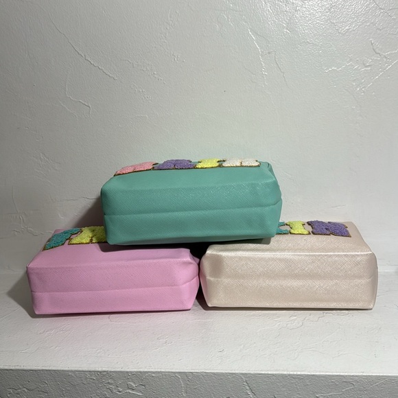 Hair, Skin and Face patch letter cosmetic case 3 pc bundle - Picture 7 of 14